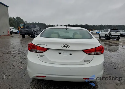 2013 Hyundai Elantra Gls z USA, uszkodzony, nr VIN 5NPDH4AE1DH442256